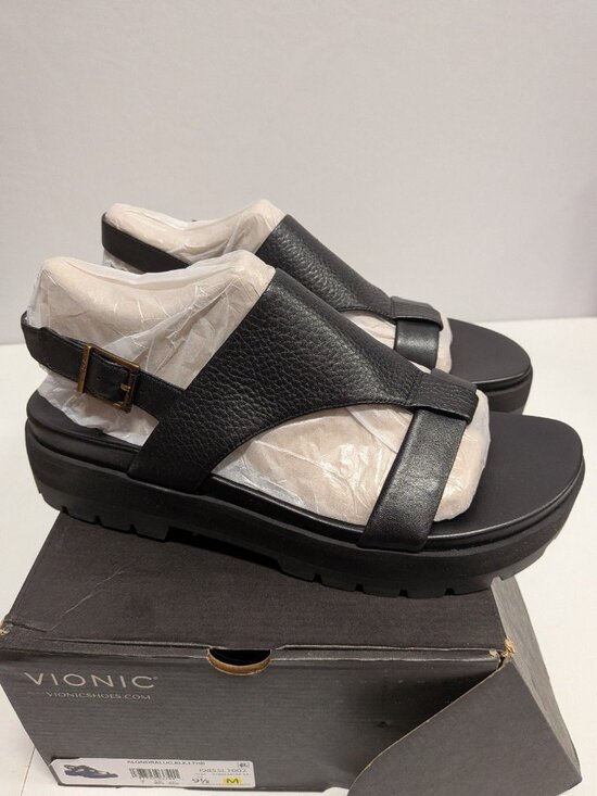 Vionic Shoes - Vionic Alondra Lug Women's T-Strap Comfort Sandal size 9.5